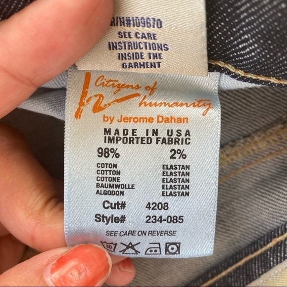 Low Waist bootcut jeans Size 27 Citizens of Hum. - Picture 9 of 14